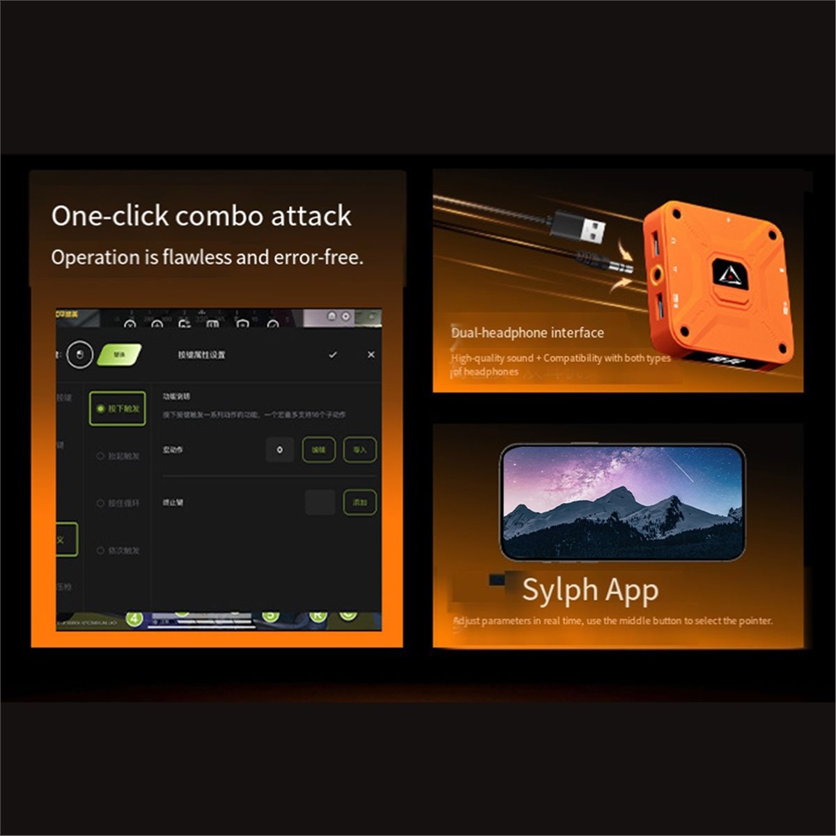 Gaming Console App - M05K AX360M IOS/NS 콘솔용 키보드 및