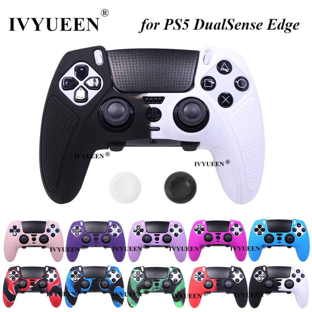 Sony Controller Dualsense Edge - IVYUEEN 부드러운 고무 실리콘 케이스 PlayStation