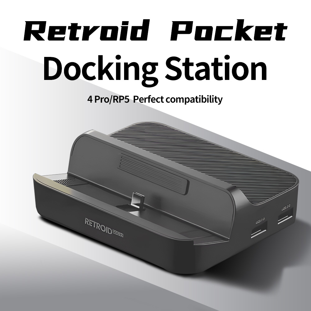 Gaming Console Mini - Retroid Pocket 5 도킹 스테이션 Retroid