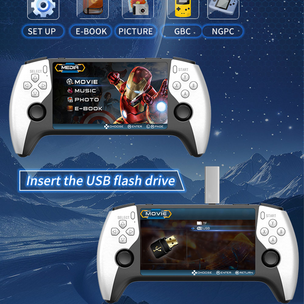 2026 새로운 SF3500 5인치 휴대용 게임 콘솔  - Gaming Console Deals 리뷰 및 가격