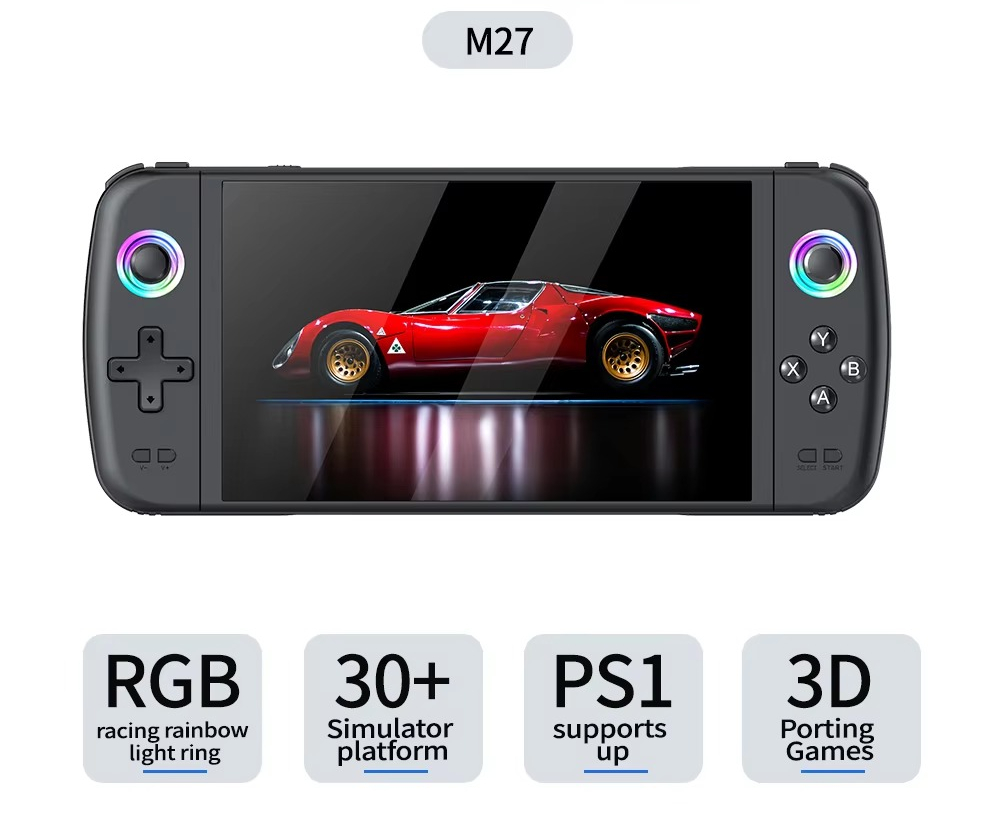 M27 7인치 휴대용 게임 콘솔, 휴대용 아케이드 게임 - Console Gaming Hand 리뷰 및 가격