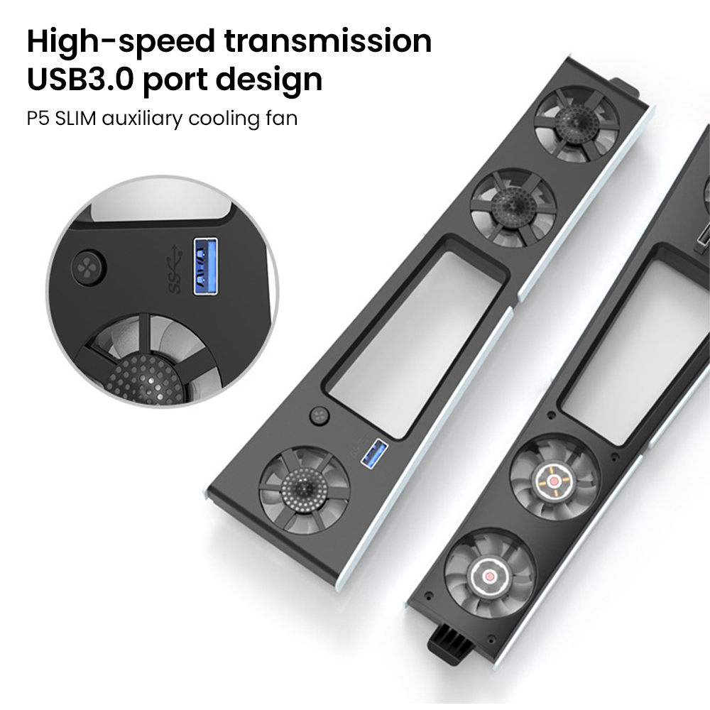 게임 쿨러 팬 LED 조명 소음 감소 기능이 있는 효율 - Sony Console Ps5 Slim 리뷰 및 가격