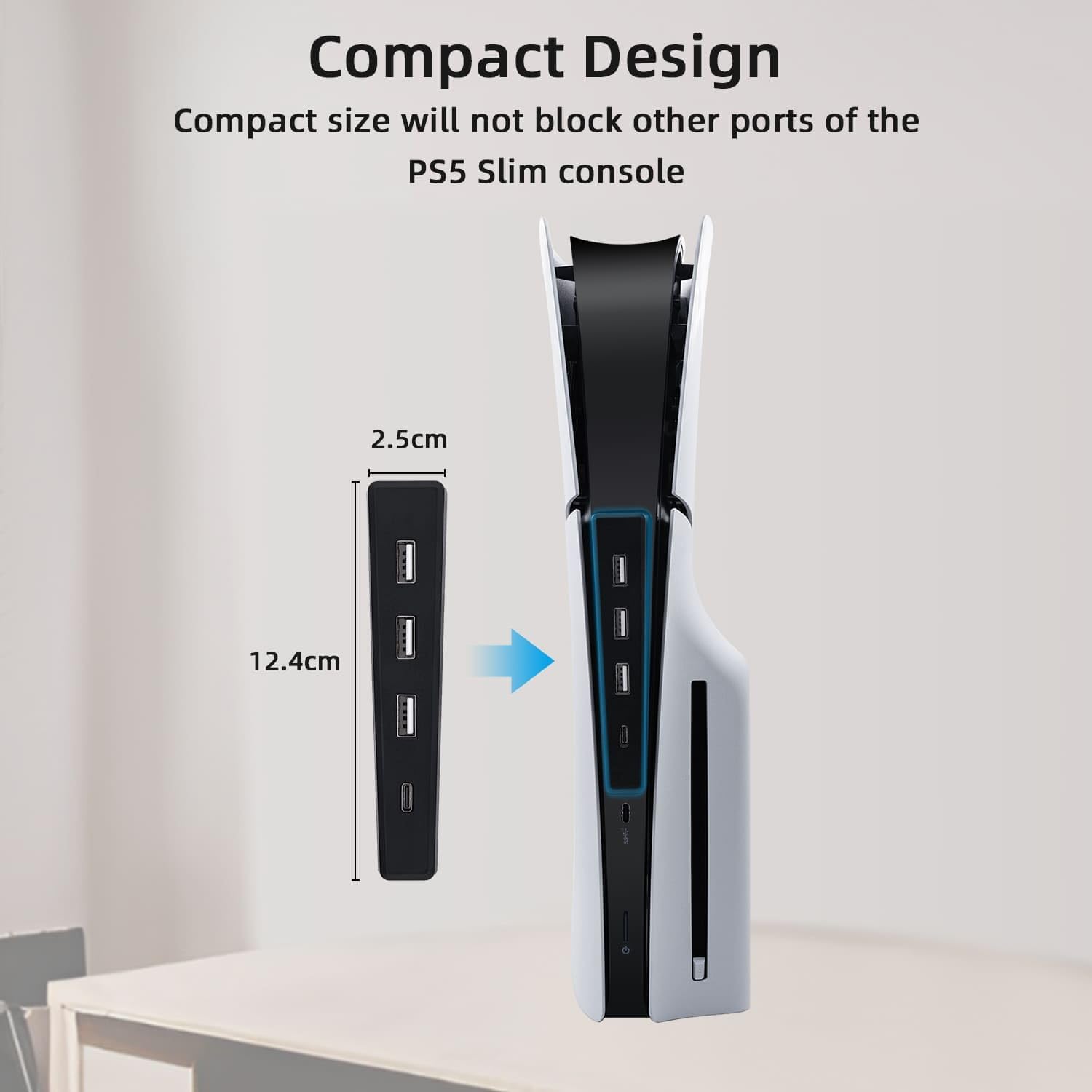 PS5 슬림 디스크용 USB 고속 확장 허브 충전기,  - Sony Console Ps5 Slim 리뷰 및 가격