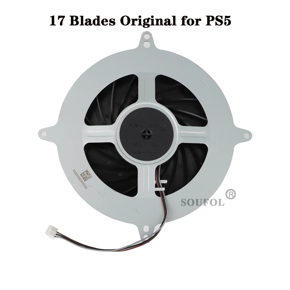 PS5 슬림 콘솔용 신형 내부 냉각 쿨러 팬 19 블레 - Sony Console Playstation 5 리뷰 및 가격
