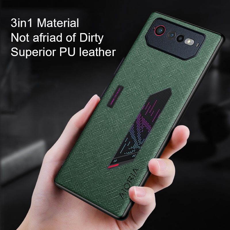 Asus ROG Phone 6d 용 고급 가죽 케이스, - Gaming Console Mobile 리뷰 및 가격