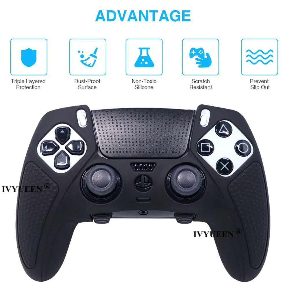 IVYUEEN 부드러운 고무 실리콘 케이스 PlaySt - Sony Controller Dualsense Edge 리뷰 및 가격