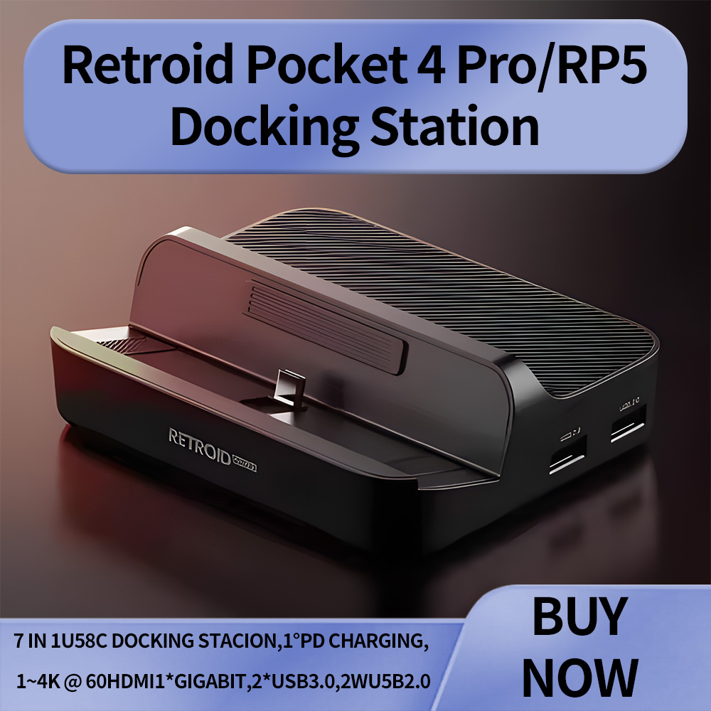 Retroid Pocket 5 도킹 스테이션 Retro - Gaming Console Mini 리뷰 및 가격