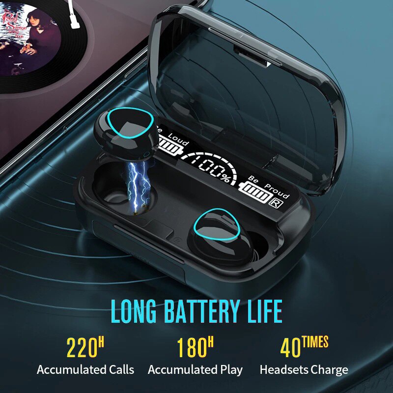 TWS Auriculares Bluetooth 무선 헤 - Gaming Console Power Bank 리뷰 및 가격