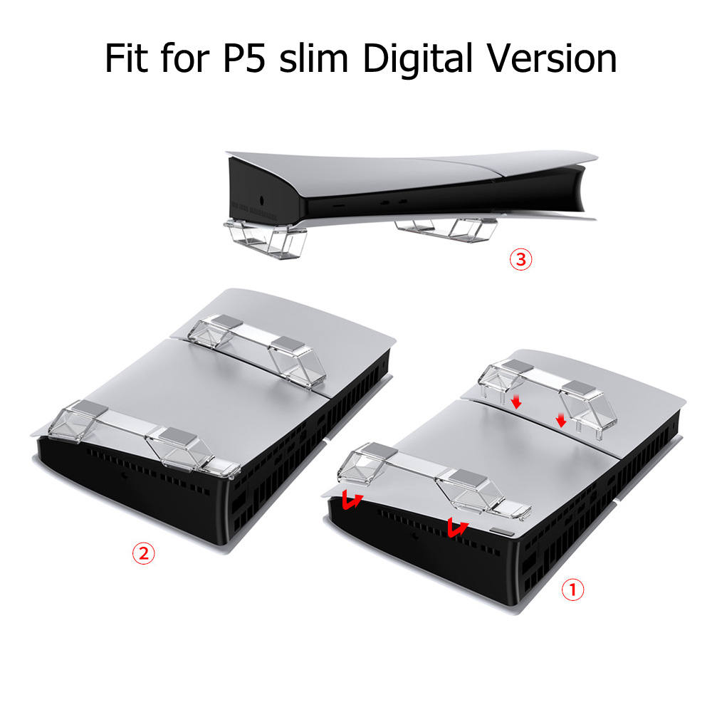 PS5 슬림 디지털 디스크 게임 콘솔용 수평 스탠드,  - Gaming Console Mobile 리뷰 및 가격