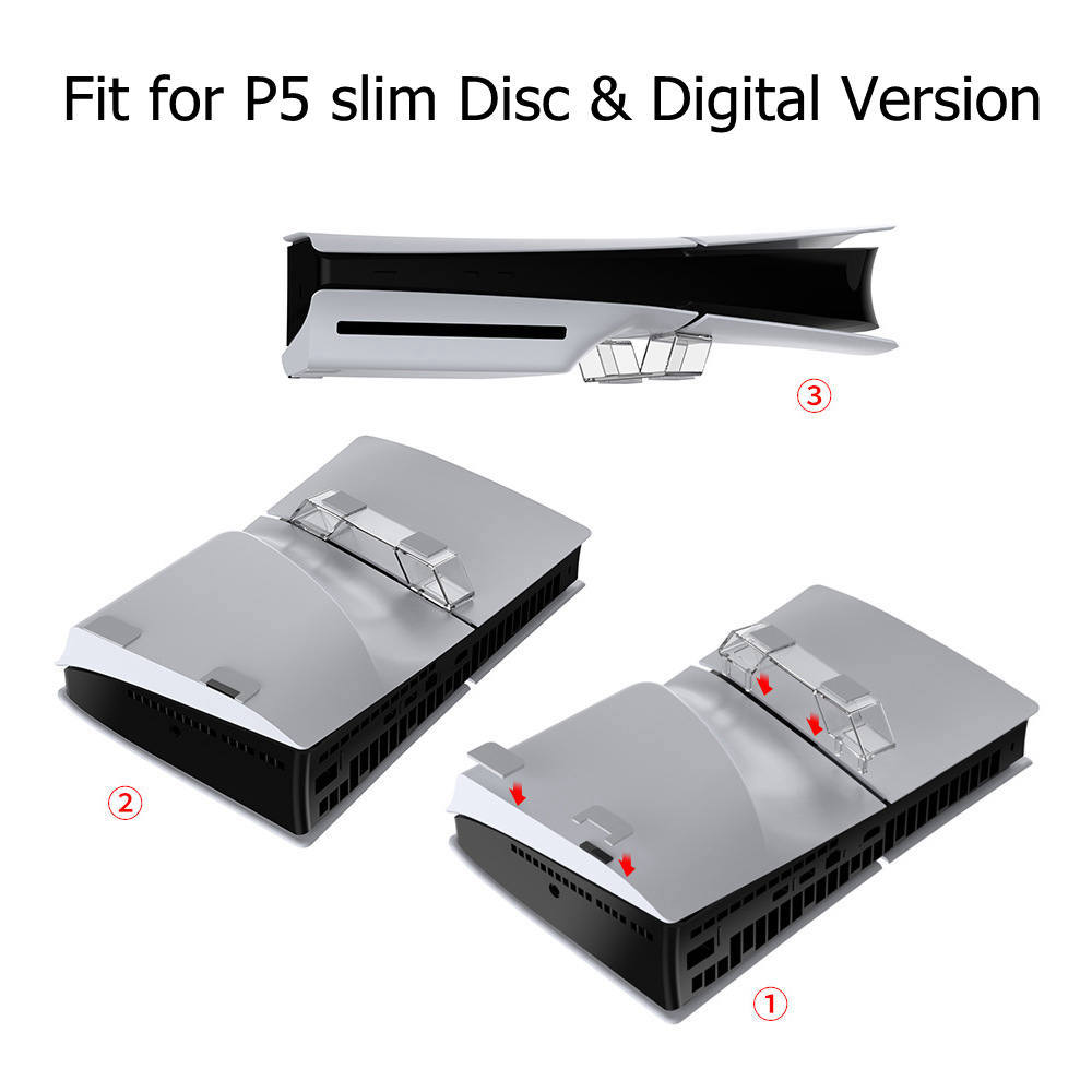 PS5 슬림 디지털 디스크 게임 콘솔용 수평 스탠드,  - Gaming Console Mobile 리뷰 및 가격