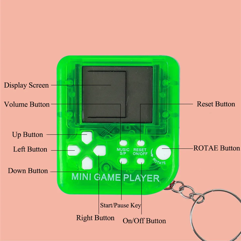 레트로 미니 휴대용 게임 플레이어 클래식 전자 게임 휴 - Console Gaming Hand 리뷰 및 가격