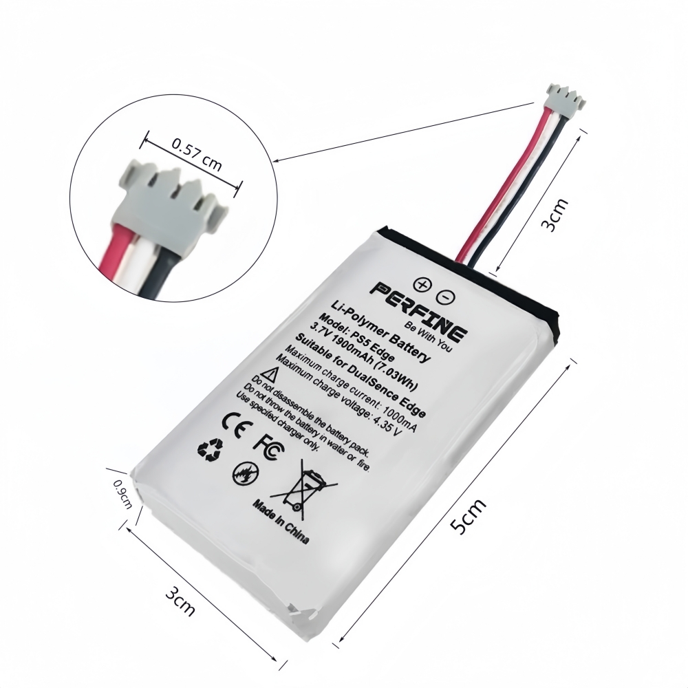 Perfine 1900mAh 2pcs 배터리 PS5 E - Sony Controller Dualsense Edge 리뷰 및 가격