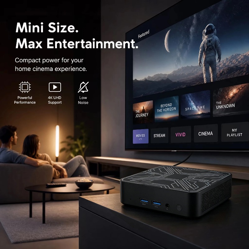 2026 신형 미니 PC 휴대용 인텔 코어 N150 미 - Gaming Console Mini 리뷰 및 가격